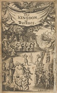 Frontespizio di Nathaniel Crouch, The Kingdom of Darkness da English School
