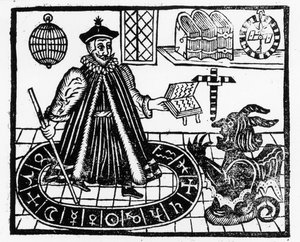 Frontespizio di The Tragicall History of the Life and Death of Doctor Faustus, di Christopher Marklin, c.1616 da English School