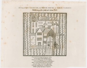 Frontespizio di Hollands Leaguer, 1632. Paris Garden