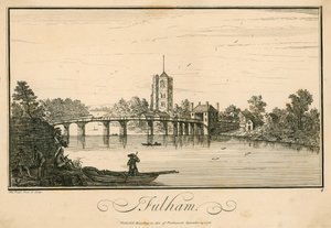 Ponte di Fulham, Fulham, Londra da English School