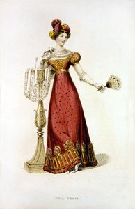 Abito da cerimonia, tavola di moda da Ackermann