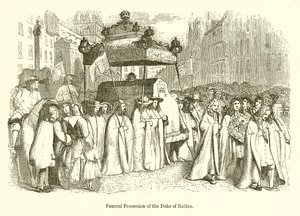 Processione funebre del Duca di Rothes