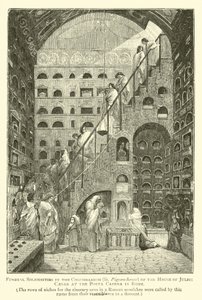 Solennità Funebri nel Colombario (lit Casa dei Piccioni) della Casa di Giulio Cesare alla Porta Capena a Roma da English School