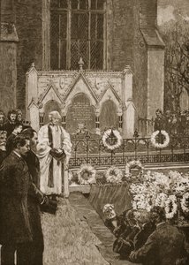 Funerale di Lord Beaconsfield a Hughenden