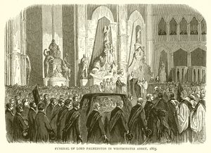 Funerale di Lord Palmerston nell