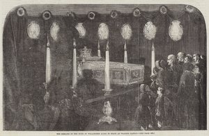 Funerale del Duca di Wellington (incisione) da English School