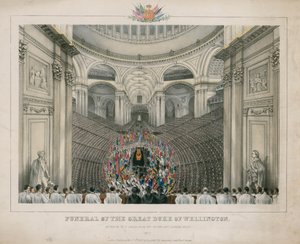 Funerale del Grande Duca di Wellington da English School