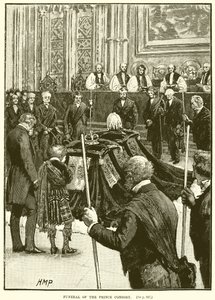 Funerale del Principe Consorte da English School