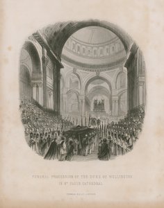 Processione funebre del Duca di Wellington da English School