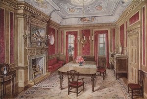 Arredi per una sala da pranzo del primo XVIII secolo da English School
