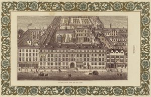 Furnivals Inn nel 1750 da English School