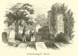 Tomba di Gainsborough da English School