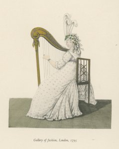 Galleria della Moda, Londra, 1795 da English School