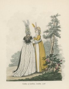 Galleria della Moda, Londra, 1796 da English School