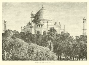 Giardini del Taj Mahal, Agra da English School
