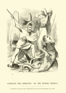 Garibaldi il liberatore; o il moderno Perseo da English School