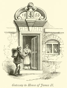 Porta della Casa di Giacomo II da English School