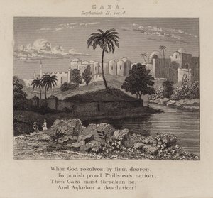 Gaza, Sofonia II, versetto 4