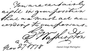 Generale George Washington