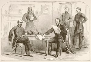 Il generale Joseph Eggleston Johnston si arrende all