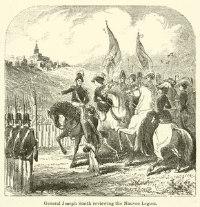 Il generale Joseph Smith rivede la Legione di Nauvoo da English School