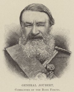 Il generale Joubert, comandante delle forze boere da English School