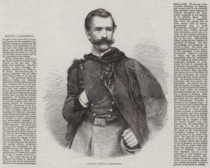 Generale Marian Langiewicz (incisione) da English School