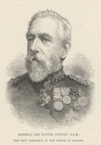 Generale Sir Daniel Lysons, GCB, il Nuovo Conestabile della Torre di Londra da English School