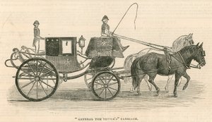 La carrozza del Generale Tom Thumb da English School