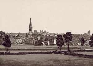 Vista generale di Exeter da English School