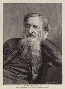 Generale William Booth, fondatore britannico dell