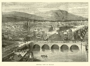 Veduta generale di Belfast da English School