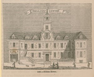 Veduta generale di Belsize House da English School