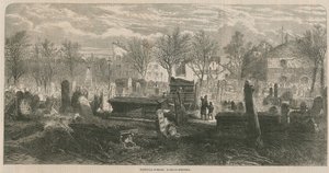 Veduta generale del cimitero di Bunhill Fields da English School