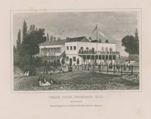 Veduta generale di Chalk Farm da English School