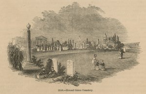 Veduta generale del Cimitero di Kensall Green