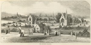 Veduta generale del Cimitero di Charlton