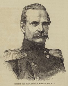 Generale von Roon, ministro della guerra prussiano da English School