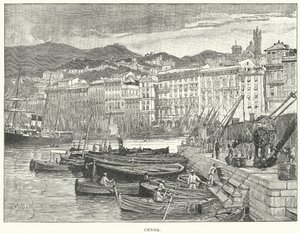Genova (incisione) da English School