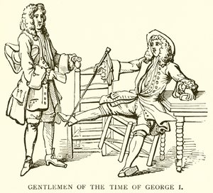 Gentiluomini del tempo di Giorgio I