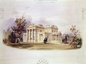 Villa di George B. Greenough a Regents Park, Londra da English School