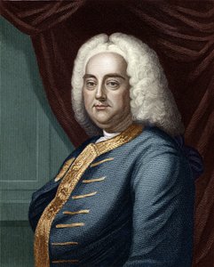 George Frederic Handel, inciso da Thomson (colorazione successiva)