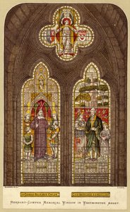 Vetrata di George Herbert e William Cowper, Abbazia di Westminster, Londra