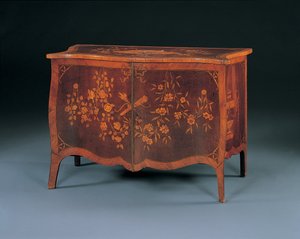 Comò intarsiato di Giorgio III nello stile di John Cobb, c.1770 da English School