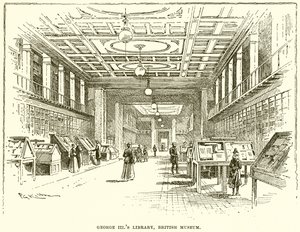Biblioteca di Giorgio III, British Museum da English School