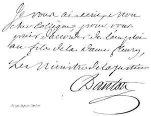 Georges Jacques Danton da English School