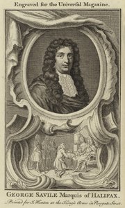 George Saville, Marchese di Halifax da English School