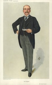George Younger, Ayr Burghs, 6 gennaio 1910, caricatura di Vanity Fair da English School