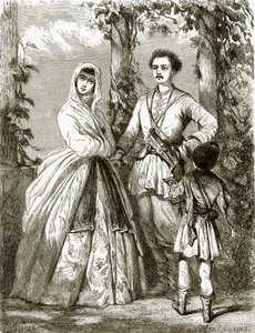 Costumi georgiani da English School
