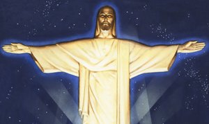 Figura gigante di Cristo